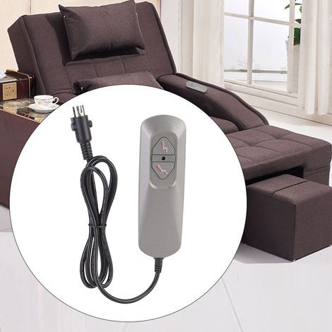 Universal 5V Remote Control for Recliner Chairs - 2 Buttons, 5 Pins, 1.25m Cable (1/5)