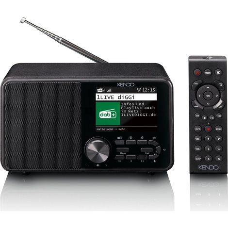 KENDO IR DAB Radio+ 25EX Internetradio DAB+/Wi‑Fi/Bluetooth