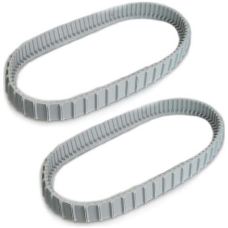 Two grey replacement tracks for the Maytronics Dolphin robotic pool cleaner (Product code: 9983152-R2)