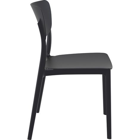 Chaise de brasserie empilable pour terrasse en fibre de verre Monza (1/5)