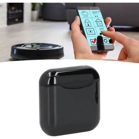 Tuya Smart WiFi Infrarot-Fernbedienungs-App: Sprachtimer, RF-Funkfrequenzlernfunktion, TV, Klimaanlage, Fernbedienung für Infrarotgeräte (1/5)