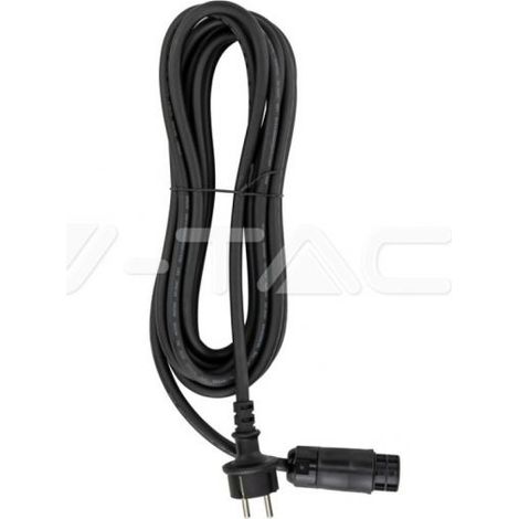 V-TAC Cavo 5 Metri per Collegamento Microinverter Fotovoltaico Deye Monofase a Rete Elettrica SKU 11739