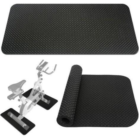Fitness Floor Protection Mat, 2 Pieces Double-Sided Silicone Floor Protection Mat, Floor Mat for Fitness Equipment Treadmills Sports Equipment (1/5)