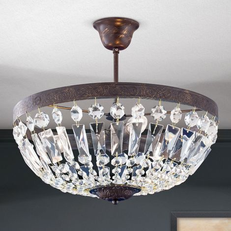[GEBRAUCHT] B-Ware Orion Deckenleuchte Lampe Kristallketten Arila Deckenlampe ø 40 Cm467