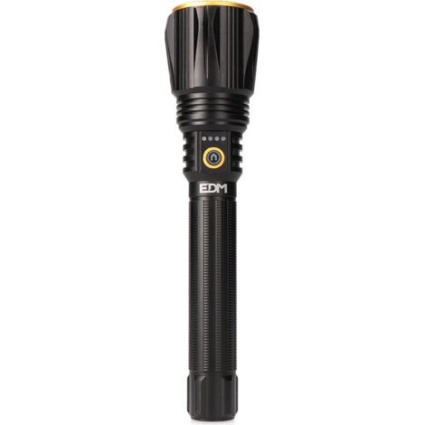 Linterna led táctica largo alcance, wolfpro x6, 10000 im