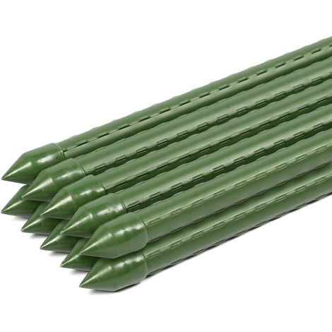 10 Plant Stakes, Supports and Support Rods, Stakes for Indoor/Outdoor Garden (Length 60 cm φ8 mm) (1/5)