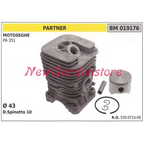 Cilindro pistone segmenti PARTNER motore motosega PA 351 019176