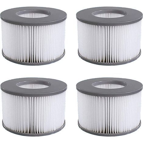 Filtre pour ,Filtre pour Lite, pour Whirlpoal Filter - Cartouches filtrantes pour sous - Bateaux et Spa Chauds - Modèle à partir de 2020 (4 pièces.) (1/5)