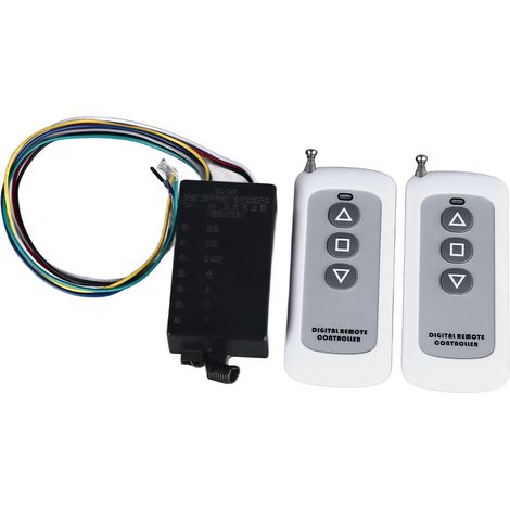 Relais de commande à distance sans fil longue portée, émetteur et récepteur universels anti-interférences, 12 V CC - 40 V CC (1/5)