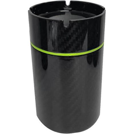 Portable Car Ashtray with Cover DetachableInner Mini Car Trash Can-- (1/4)