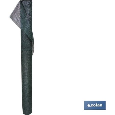 Rete ombreggiante verde scuro 90%/120 gr - 1 x 10 mt