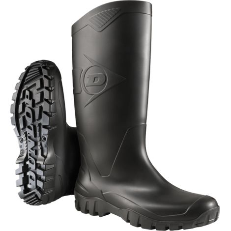 Dunlop K600011 Stivali Impermeabili PVC Neri 42