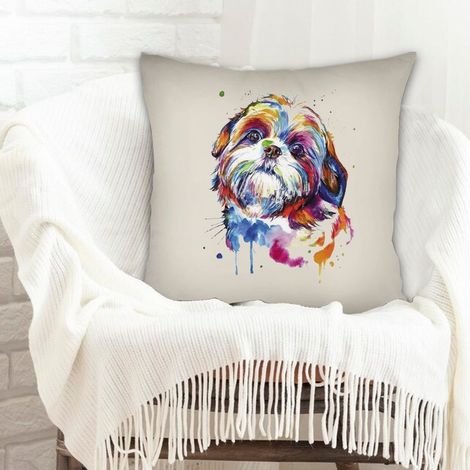 Dekorativer, waschbarer Kissenbezug für Wohnzimmer, Sofa, Bett, Stuhl, Landhausstil, Valentinstag (1/5)