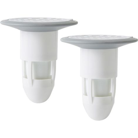 Clapet anti-retour pour siphon de douche, insert de drainage pour canalisation d'égout, bouchon de vidange, récupérateur de cheveux, joint d'étanchéité pour gaz, crépine de sol, joint de siphon, gris (1/4)