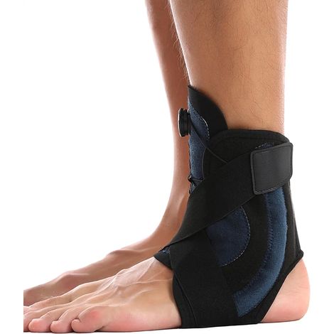 Verstellbare Knöchelbandage für Männer und Frauen, ideal zum Laufen, Basketball, Volleyball, bei Sehnenentzündungen und Schwellungen.