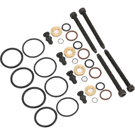 O-Ring- und Unterlegscheiben-Set für Einspritzdüsen mit 4 Schrauben 1417010997, Ersatz für L4 1.9L Motor Baujahre 2004-2006, hochwertige Dichtungen. (1/5)