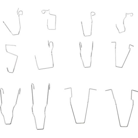 Clips di fissaggio universali per fari, compatibili H1 H3 H4 H7, 12 pezzi (1/3)