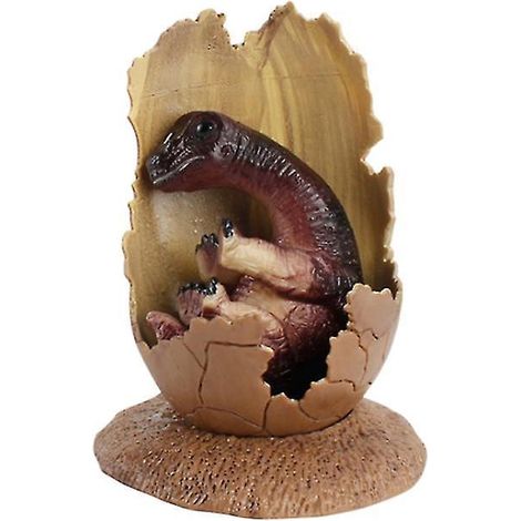 1 Stück Dinosaurier-Modell mit zerbrochener Schale