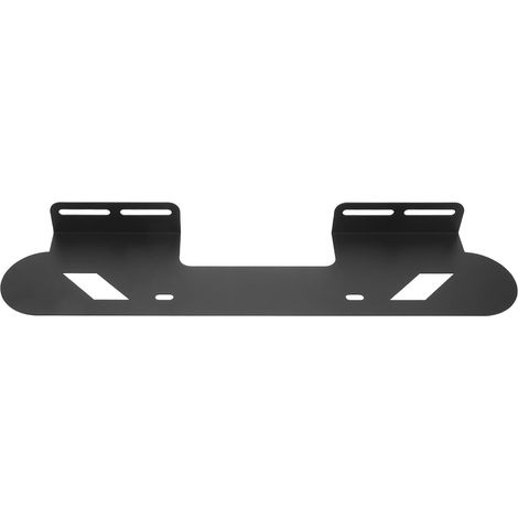 Support Mural pour Barre de Son à Fixer sous ou -Dessus du téléviseur - Support Mural Robuste pour Barre de Son jusqu'à 5 kg - Étagère métallique Compatible avec la de - Installation (1/5)