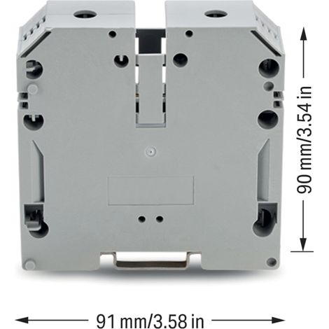 WAGO 2-Leiter-Durchgangsklemme 883-1201 120mm² grau