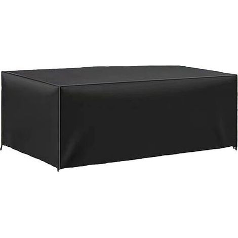 Housse Table de Jardin 180 x 120 x 74cm, Housse de Protection Bâche Résistante aux Intempéries et aux Déchirures 420D Oxford pour Mobilier Salon (1/5)