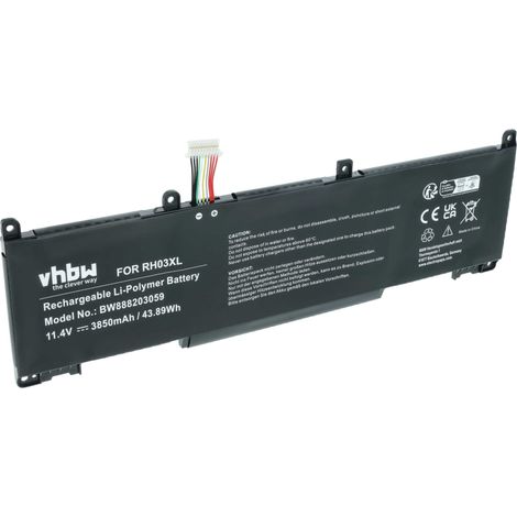vhbw Akku kompatibel mit HP ProBook 650 G8, 450 G8 Notebook (3850 mAh, 11,4 V, Li-Polymer) (1/5)