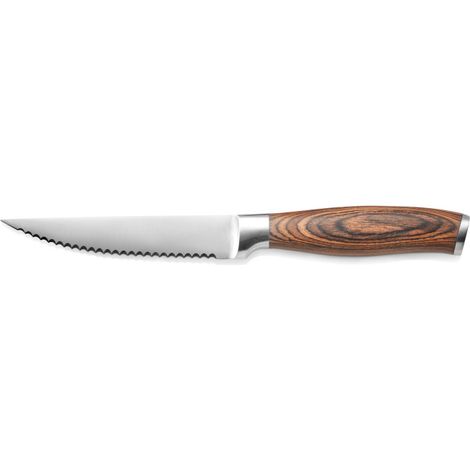 Couteau à steak 22.8 cm manche en bois pakka - Was Germany