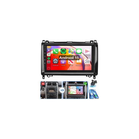 Pour Mercedes Benz A/B Klasse W169 W639 W245 W906 Vito Android 15 Autoradio GPS WIFI 1+32G CAM (1/5)