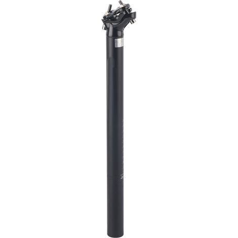 Tige de selle de vélo en alliage d'aluminium noir (1/5)