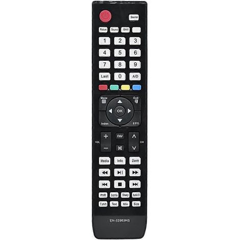 Télécommande robuste pour TV Hisense EN32963HS 40K20P avec grands boutons (1/4)