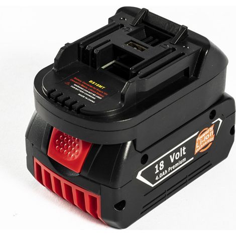 18-V-Akku-Konverteradapter – Für Akkuwerkzeuge – Markenübergreifend kompatibel – Integrierter Schutz – 1 Stück (1/5)