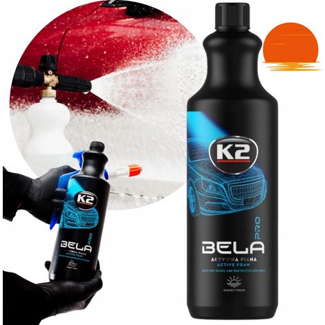 Espuma Activa para Lavado de Autos K2 Bela Pro Sunset Fresh Eficaz y Eficiente 1L (1/5)