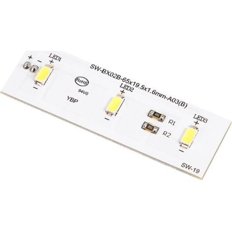 Barre LED pour Réfrigérateur Remplacement Lumineuse Pièce Réparation ZBE2350HCA SW-BX02B