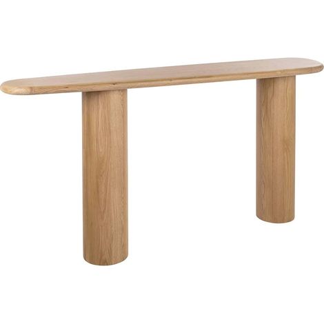 Console en Chêne Élégante et Naturelle - Chêne naturel raffiné (1/4)