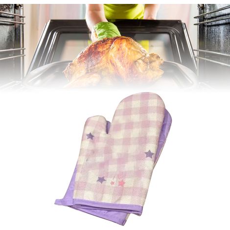 Gants isolants My Melody Pudding Puppy, résistants au four et au micro-ondes, épais, résistants aux hautes températures, pour la cuisine et la pâtisserie, gants de cuisine Kuromi (une paire) (1/5)
