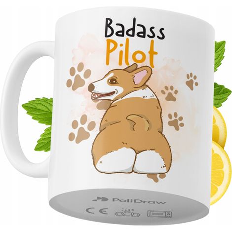 Tazza da caffè/tè divertente e umoristica per un pilota, con grafica e testo divertenti. Tazza ideale per compleanni, onomastici e festività. Tazza premium per occasioni speciali, per casa, ufficio, l