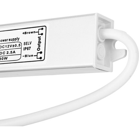 Shangpu 30W 12V 30W Wasserdichtes Outdoor-Netzteil, Wasserdichtes Schaltnetzteil für LEDs (1/5)