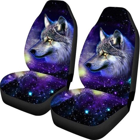 Housse intégrale de protection pour siège arrière de voiture avec imprimé animal 3D original, idéale pour les chiens. (1/5)