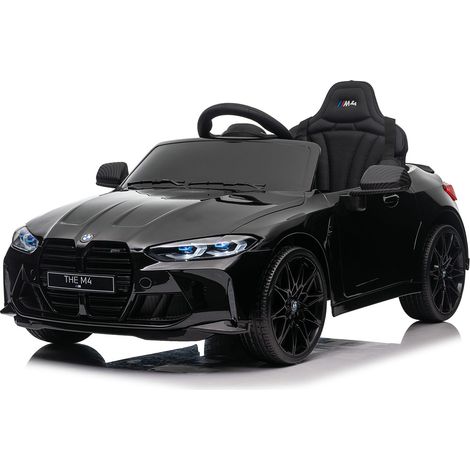 Macchina Elettrica per Bambini Licenza Ufficiale Bmw M4 10,8V 3,1Ah Nero