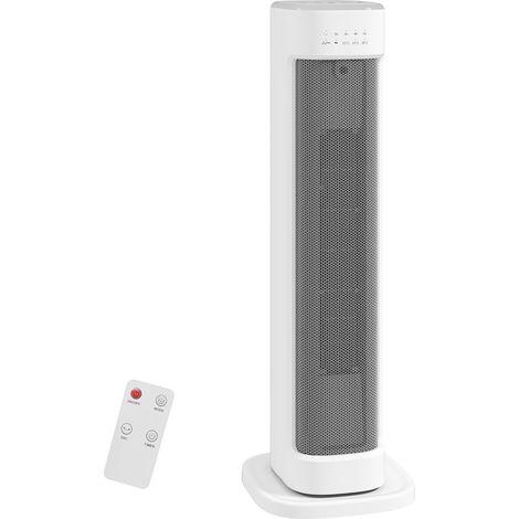 Chauffage Soufflant Blanc 2000w Réglables Télécommande (1/5)