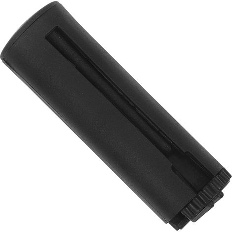 Extrémité de Ceinture Rétractable en Abs Noir, Ajustable et Polyvalente pour Barrière de Contrôle des Foules, Accessoire Élégant pour Usage Extérieur (1/5)