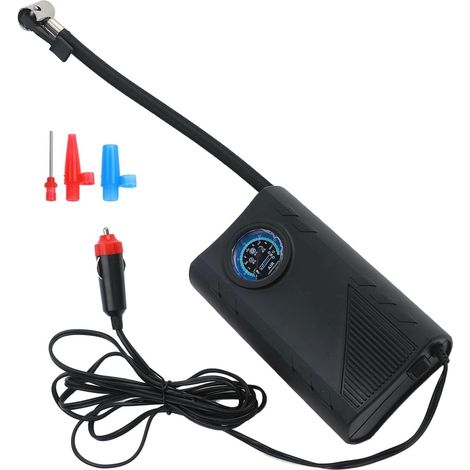 Compresseur d'air électrique pour voiture, 120 W, 150 psi, gonfleur de pneu portable avec affichage numérique pour voitures, motos, vélos et balles, 12-72 V CC (1/5)