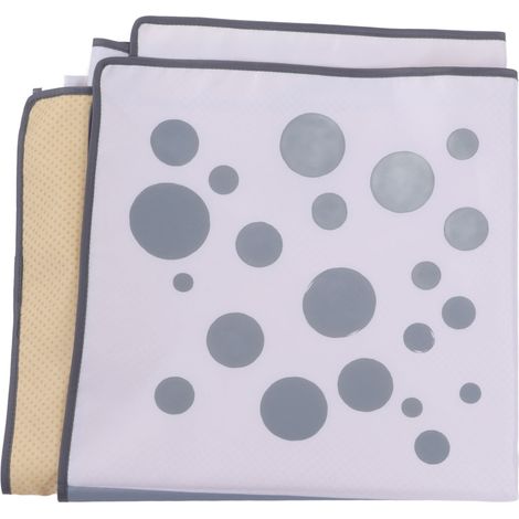 Tapis d'éveil pour bébé 130 x 130 cm, grand format, antidérapant, imperméable et résistant, en nylon, idéal pour la maison, le camping et les activités de plein air. (1/5)