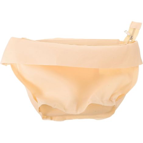 Polyester Package Organizer with Zipper, Beige (1/5)
