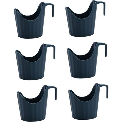 Lot De 6 Porte-gobelets À Café - Support Anti-brûlure pour Bureau Portable (1/5)