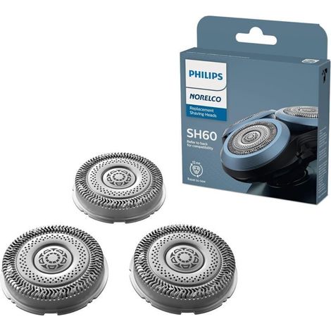 Philips - Ersatzscherkopf für Rasierer der Serie 6000, SH60/72