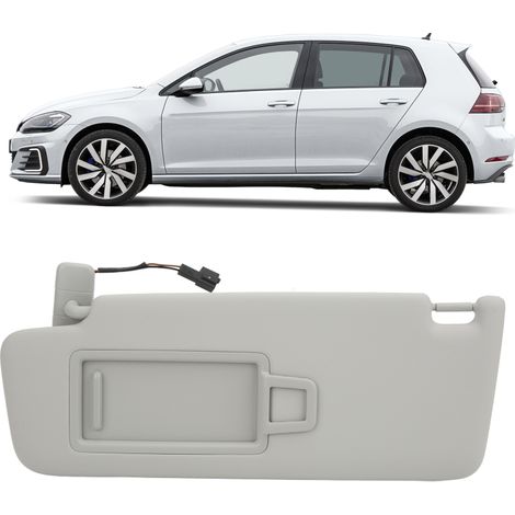 Pare-soleil gauche gris 5GG 857 551 Accessoire intérieur de voiture de remplacement pour MK7 2014‑2017