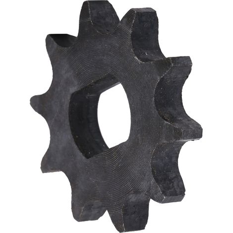 Pignon de chaîne à 10 dents modèle 08B pour moteur à courant continu à aimant permanent 12x17 mm (1/5)