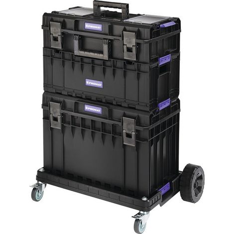 Valigetta portautensili esterna L745xP510xH1027mm coperchio in policarbonato PROMAT