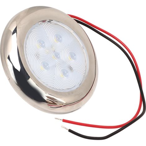 12V LED-Deckenleuchte, IP65 wasserdicht, weißes Licht für Wohnmobile, Wohnwagen, Lieferwagen oder leichte Nutzfahrzeuge. (1/5)